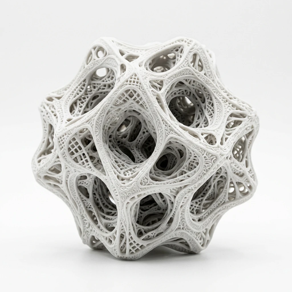 Carved porcelain