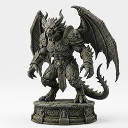 Detailed stone